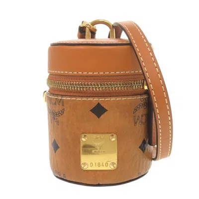 Pre-owned Mcm Brown Pvc Shoulder Bag ()