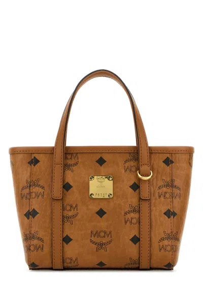 Mcm Brown Toni Mini Tote
