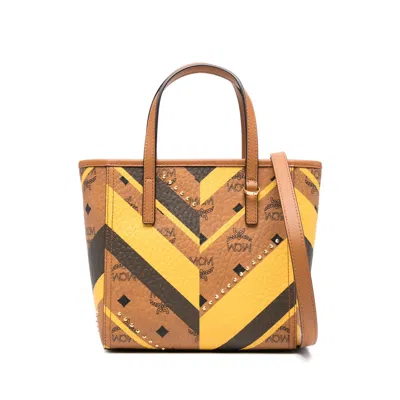 Mcm Brown Tote Bags Women