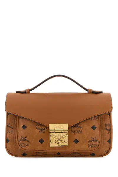 Mcm Brown Tracy Crossbody Bag In Neutral