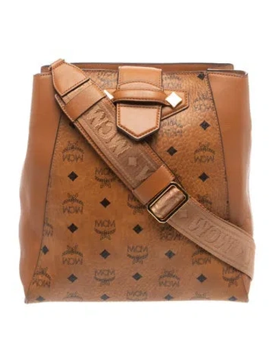 Pre-owned Mcm Bucket Bag In Brown
