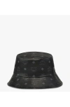 Mcm Monogram Print Bucket Hat In Black