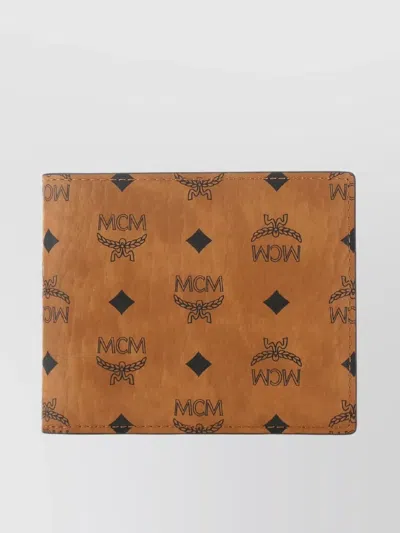 Mcm Canvas Bifold Wallet Visetos Print