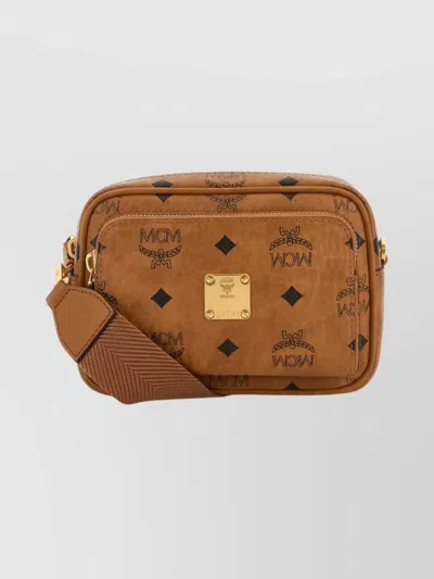 MCM CANVAS CROSSBODY BAG ADJUSTABLE STRAP