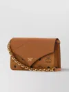 MCM CANVAS DIAMOND CROSSBODY BAG WITH CHAIN STRAP