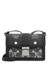 Mcm Canvas Small Tracy Shoulder Bag