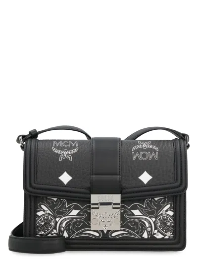 Mcm Canvas Small Tracy Shoulder Bag