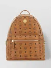 Mcm Stark Side Studs Zipped Backpack