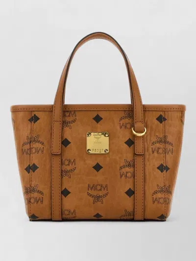 Mcm Canvas Toni Tote Bag Top Handles