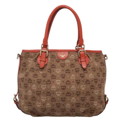 Pre-owned Mcm Canvas Tote Bag ()