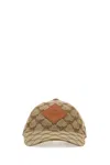 Mcm Embroidered Polyester Blend Baseball Cap In Neutral
