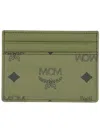 Mcm Card Holder Aren In Green