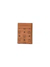 Mcm Leather-trim Bifold Wallet In Brown