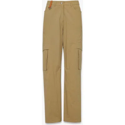 Mcm Cargo Pants In Brown