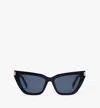 Mcm Cat-eye Sunglasses In Black