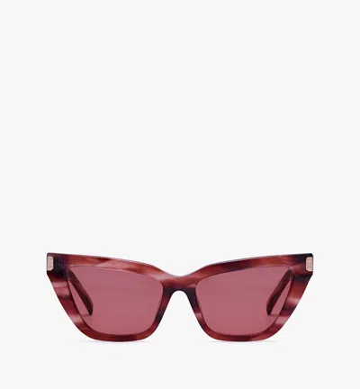Mcm Cat-eye Sunglasses In Rose Brown