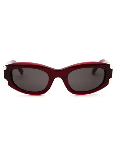 Mcm Cat Eye Women's Sunglasses - Mw0006 Model In Black