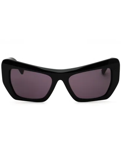 Mcm Cat-eye Acetate Sunglasses Mw0003 For Women In Black