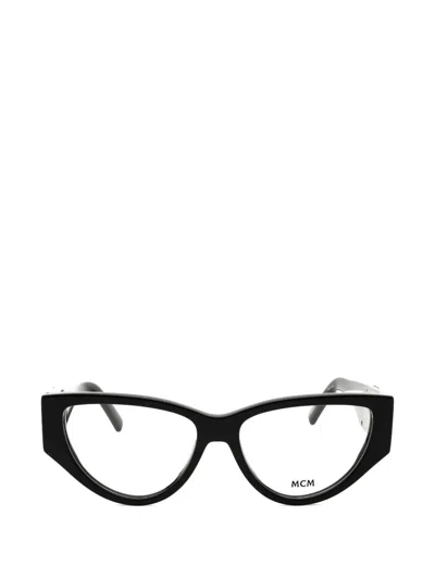 Mcm Cat-eye Frame Glasses In Black