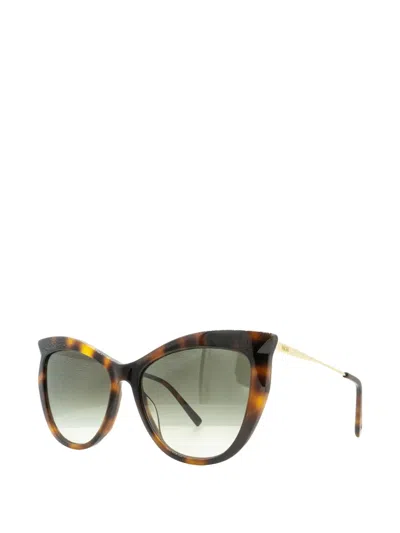 Mcm Cat-eye Frame Sunglasses In Brown