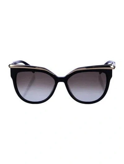 Pre-owned Mcm Cat-eye Gradient Sunglasses In Multi