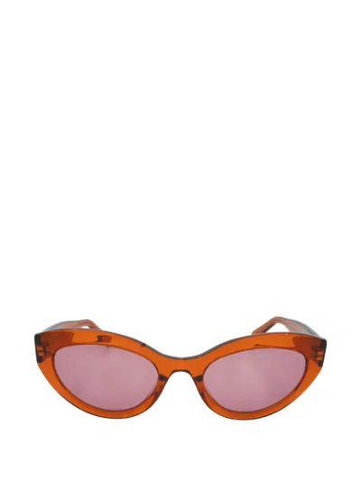 Mcm Cat-eye Sunglasses In Orange