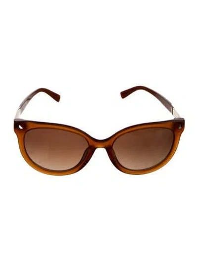 Pre-owned Mcm Cat-eye Tinted Sunglasses In Multi