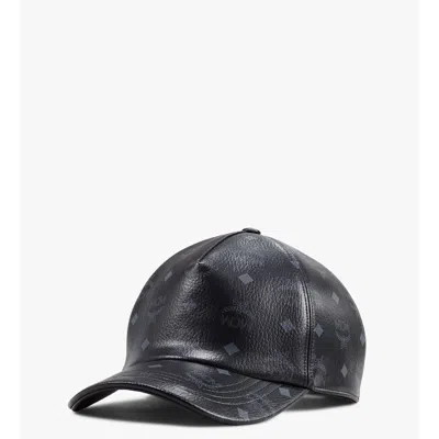 Mcm Classic Cap In Visetos In Black