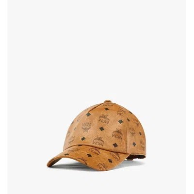 Mcm Classic Cap In Visetos In Brown