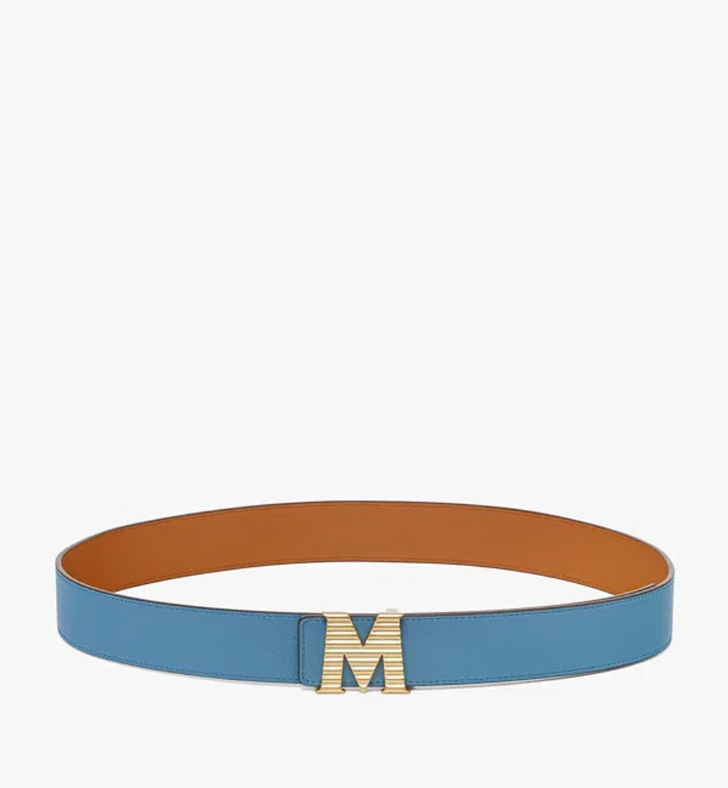 Mcm Claus Fluted M Reversible Belt 1.5 display picture 1