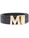 Mcm Claus M Reversible Belt In Black
