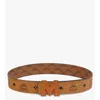Mcm Claus M Reversible Monogram Belt 1.5"
