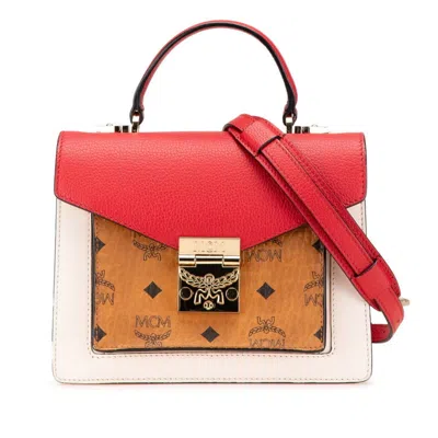 Pre-owned Mcm Color Pvc Leather Handbag Shoulder Bag ()