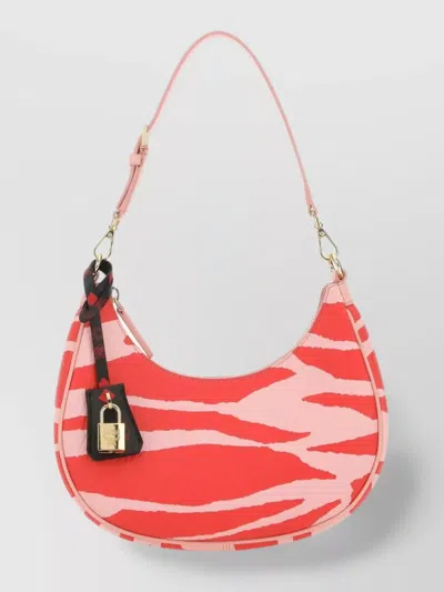 MCM NA PRINTED CANVAS SHOULDER BAG