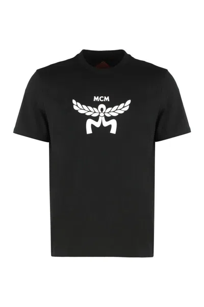 MCM MCM COTTON CREW-NECK T-SHIRT