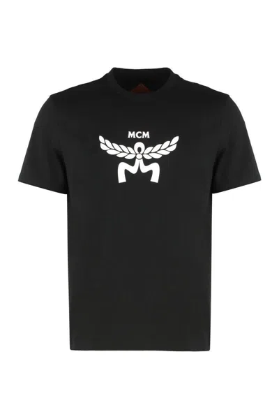 MCM MCM COTTON CREW-NECK T-SHIRT