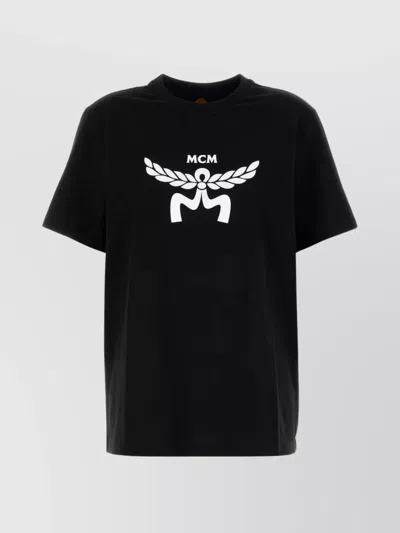 MCM CREW NECK COTTON T-SHIRT