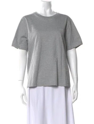 Pre-owned Mcm Crew Neck Short Sleeve T-shirt W/ Tags In Gray