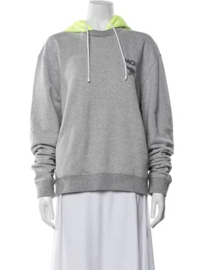Pre-owned Mcm Crew Neck Sweater In Grey