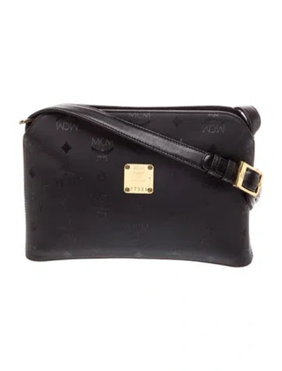 Pre-owned Mcm Crossbody Bag In Black
