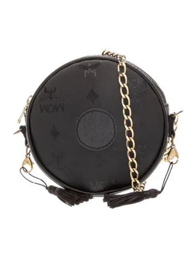 Pre-owned Mcm Crossbody Bag In Black