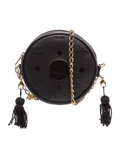 Pre-owned Mcm Crossbody Bag In Black
