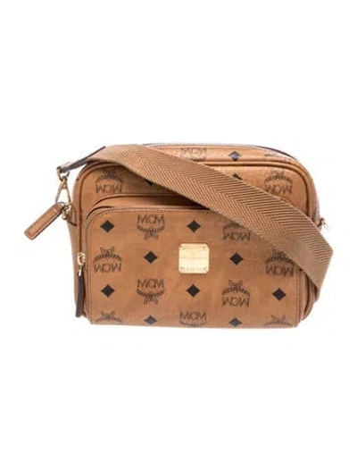 Pre-owned Mcm Crossbody Bag In Brown