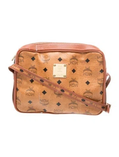 Pre-owned Mcm Crossbody Bag In Brown