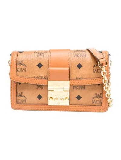 Pre-owned Mcm Crossbody Bag In Brown