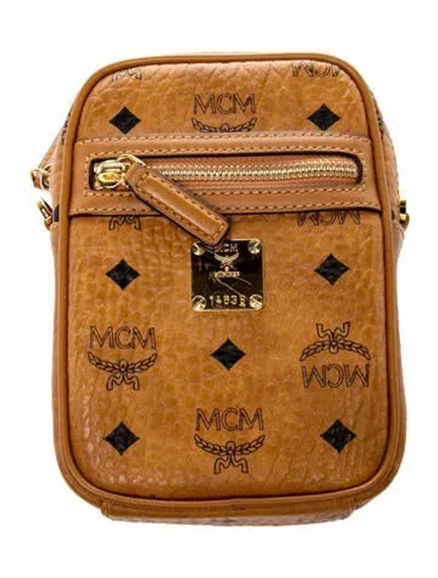 Pre-owned Mcm Crossbody Bag In Brown