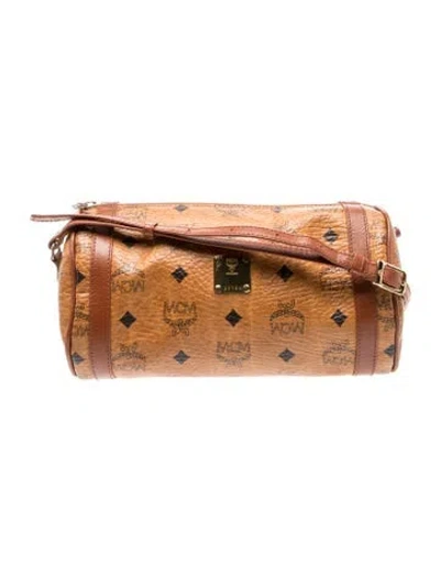 Pre-owned Mcm Crossbody Bag In Brown