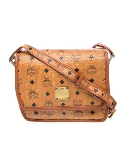 Pre-owned Mcm Crossbody Bag In Brown