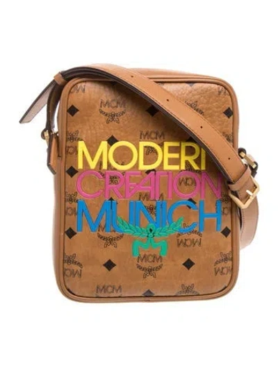 Pre-owned Mcm Crossbody Bag In Brown