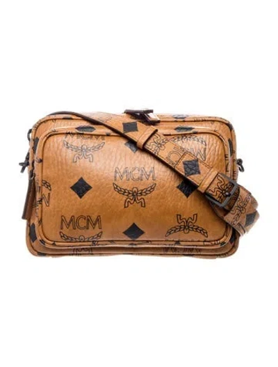 Pre-owned Mcm Crossbody Bag In Brown
